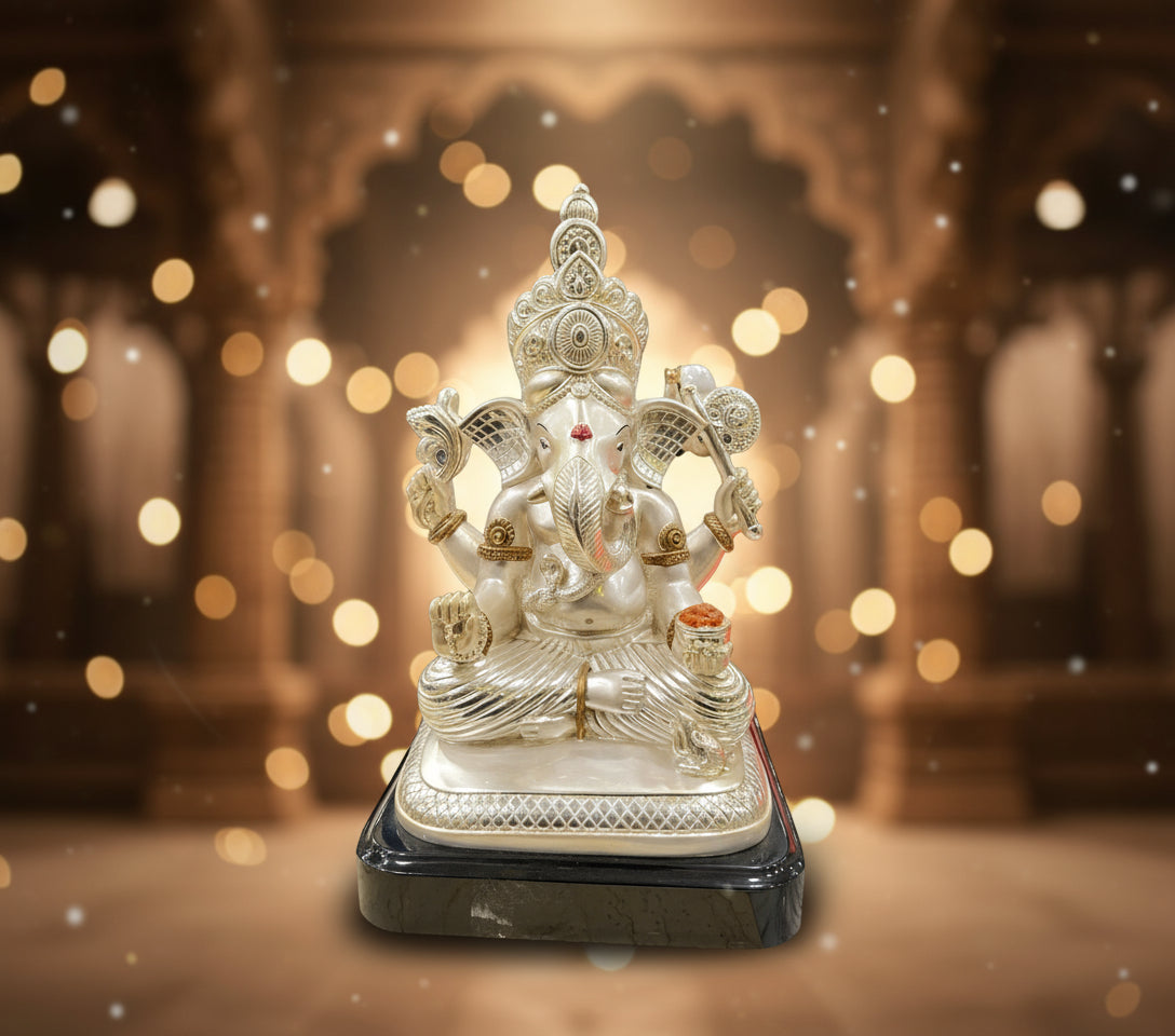 Silver Ganesha