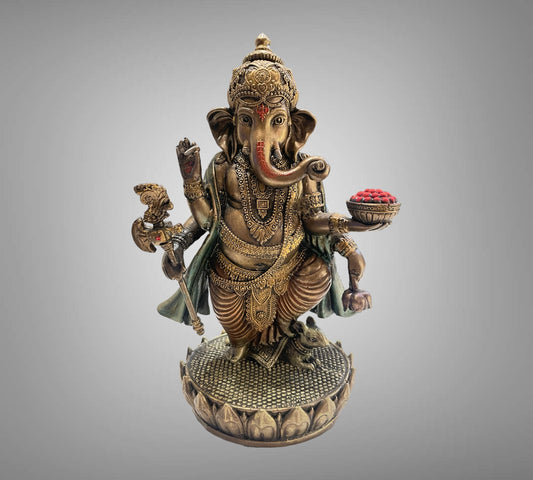 Bronze Bhujadhari Ganesha