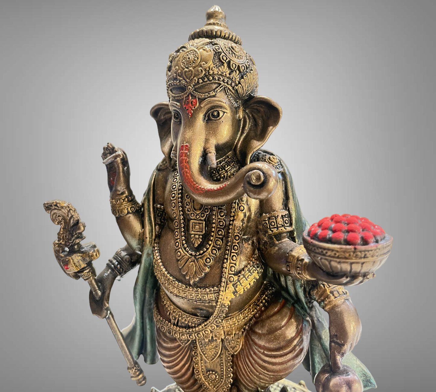 Bronze Bhujadhari Ganesha