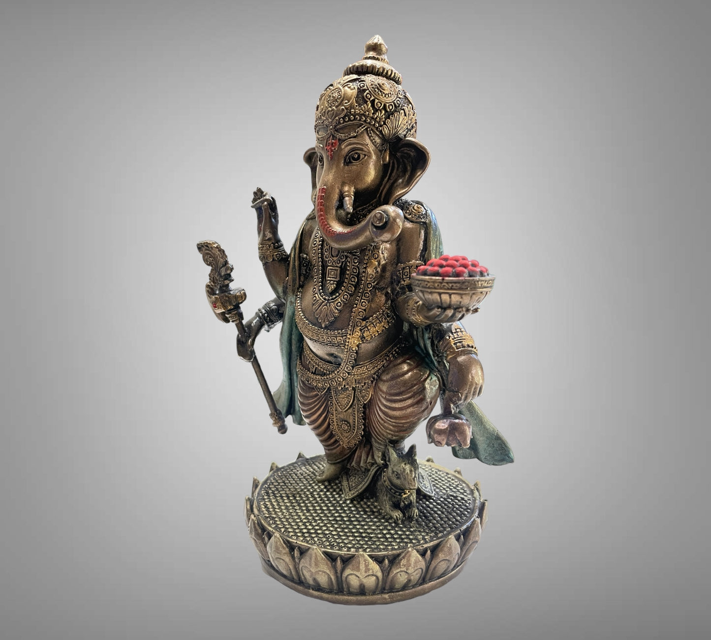 Bronze Bhujadhari Ganesha