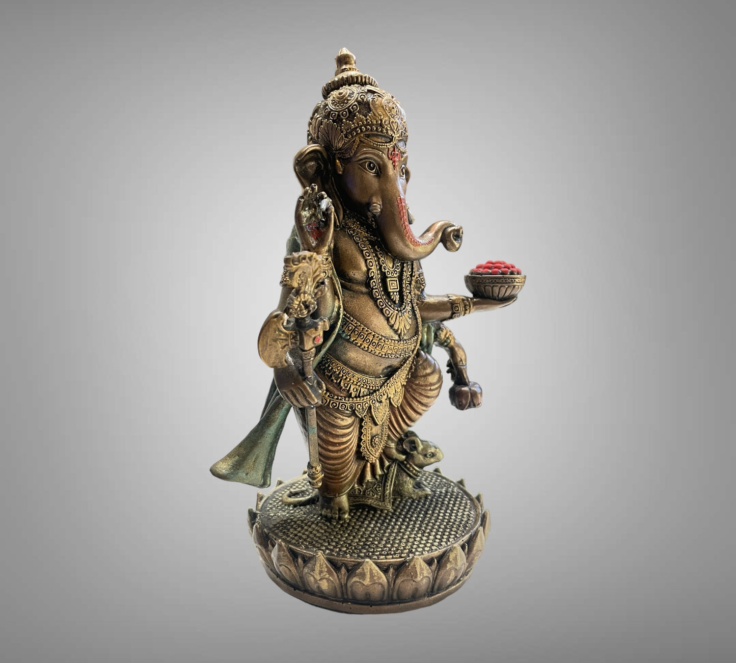 Bronze Bhujadhari Ganesha