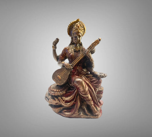 Bronze Devi Saraswathi