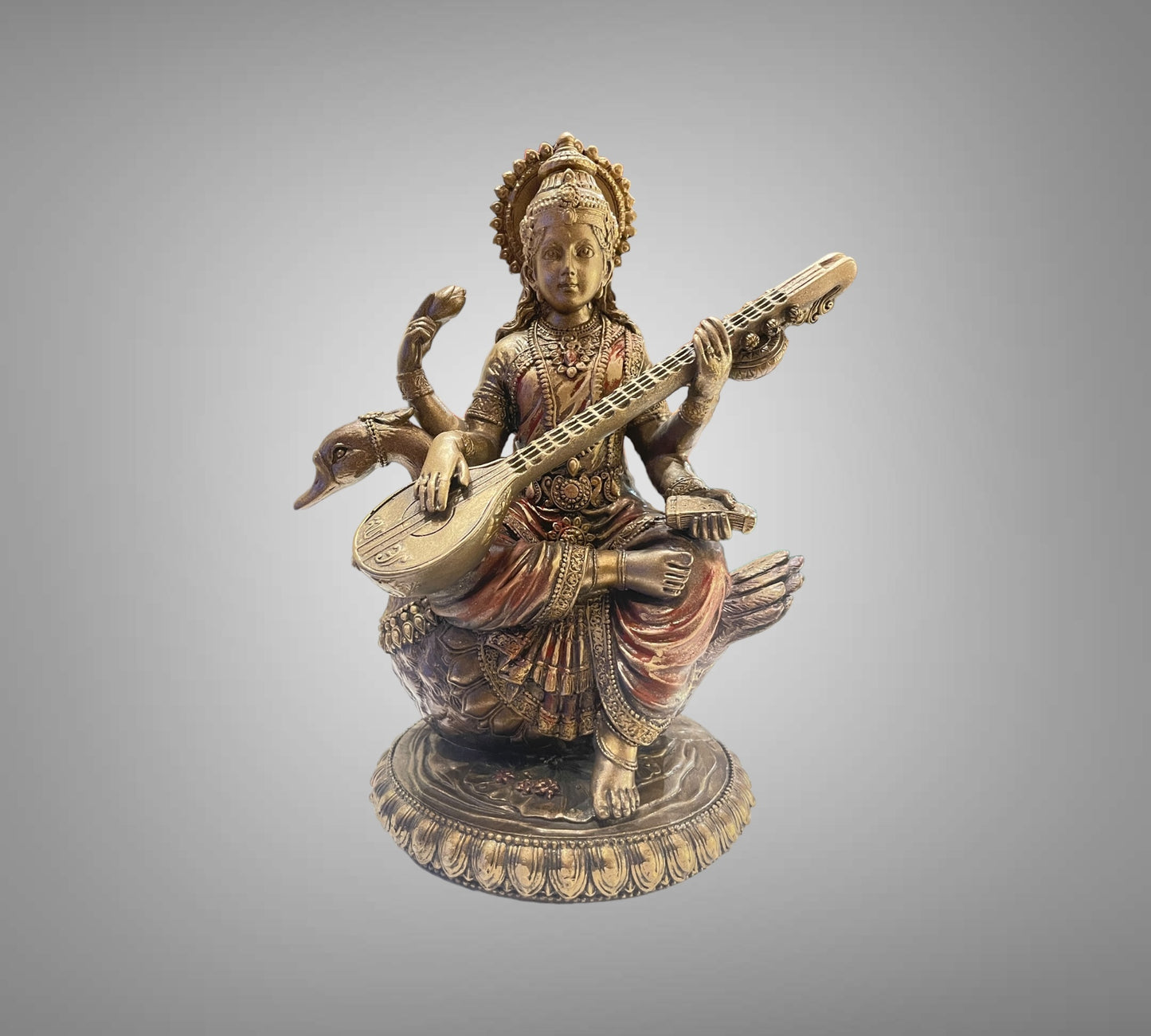 Bronze Saraswathi Devi