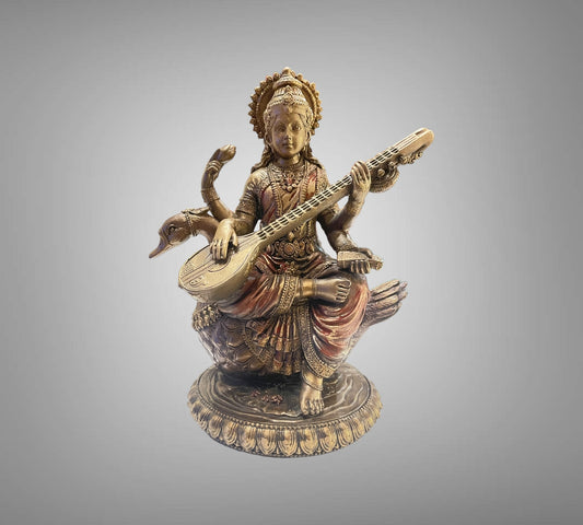 Bronze Saraswathi Devi