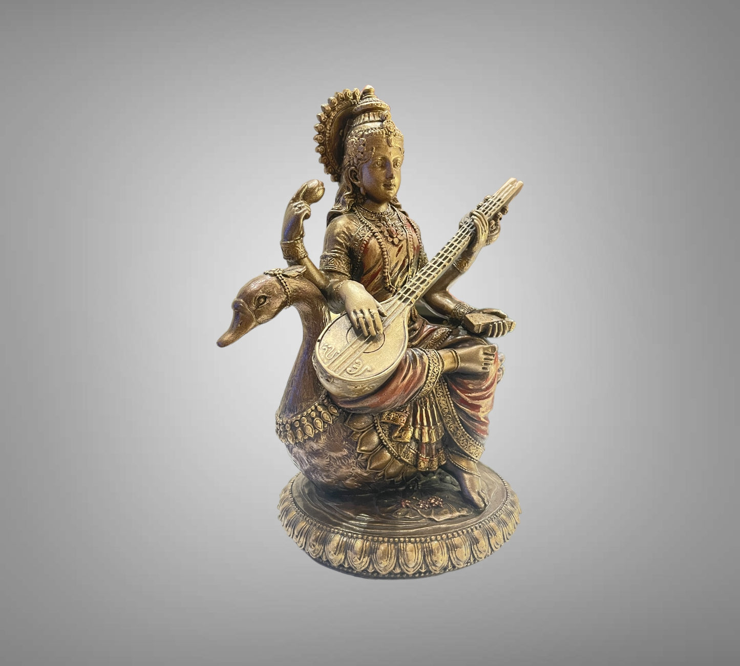 Bronze Saraswathi Devi