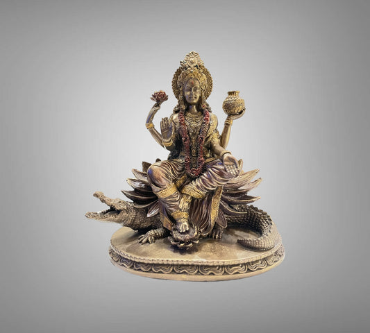 Bronze Devi Gangamatha Statue