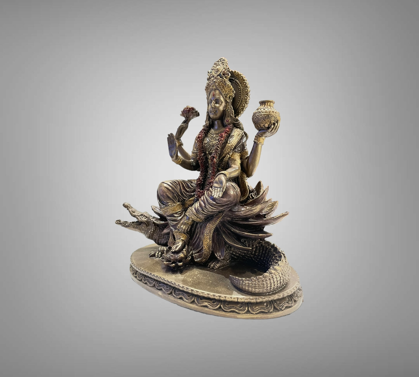 Bronze Devi Gangamatha Statue