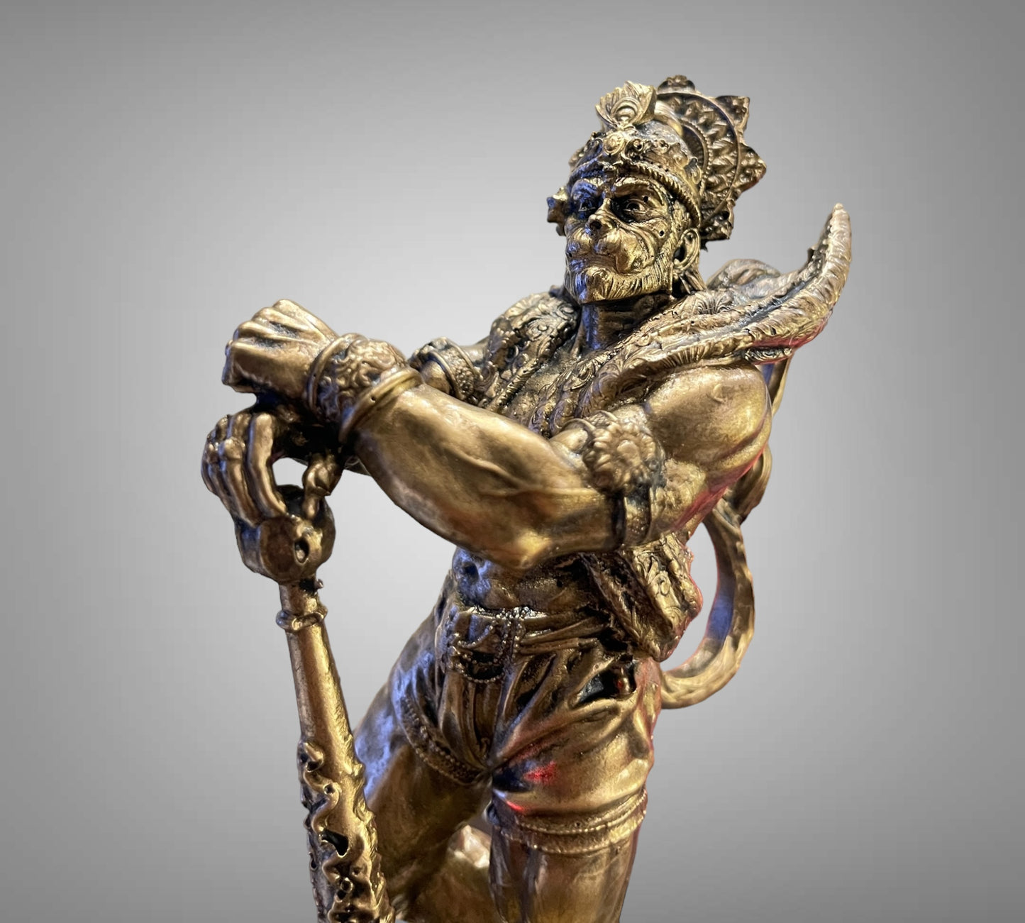 Bronze Warrior Hanuman