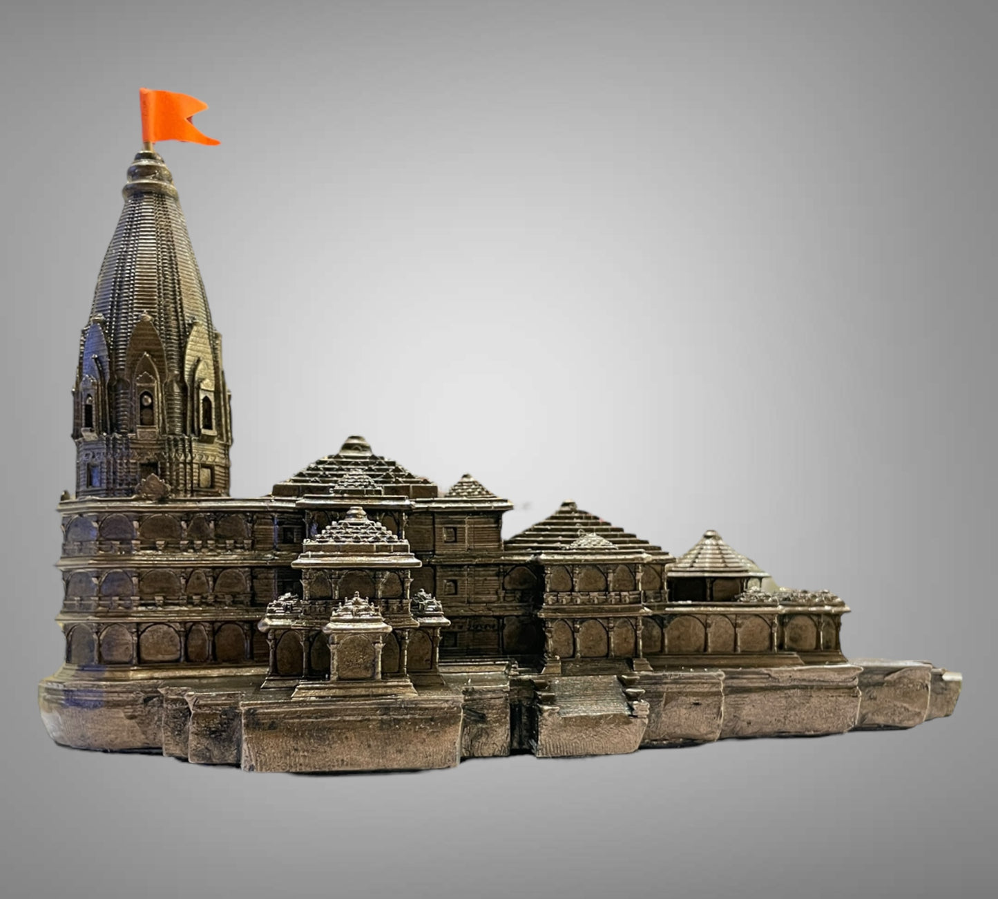 Sacred Ayodhya: Ram Mandir Bronze Sculpture