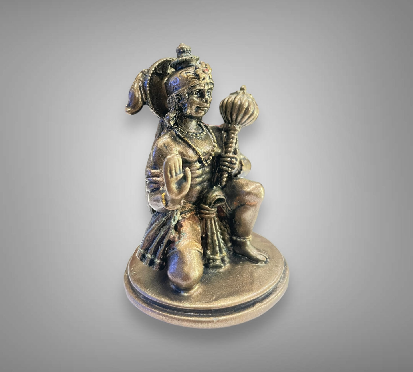 Majestic Valor: Bronze God Hanuman Sculpture