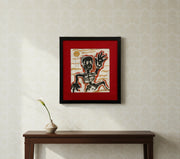 Skeleton Art painted on Canvas - without frame