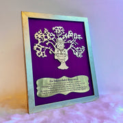Dhanvantri with Purple silk background