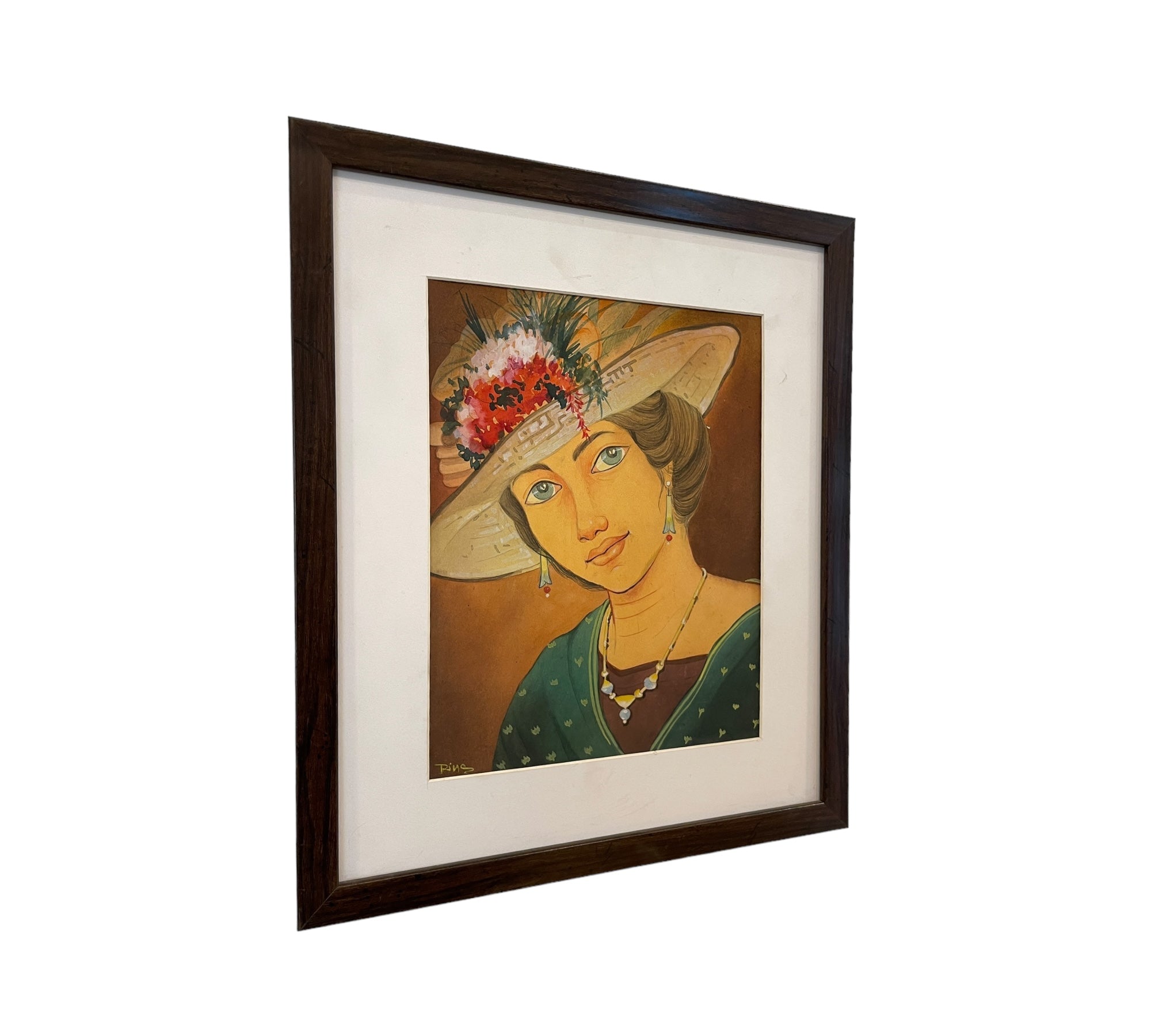 Wash Art Painting on Canvas- without frame