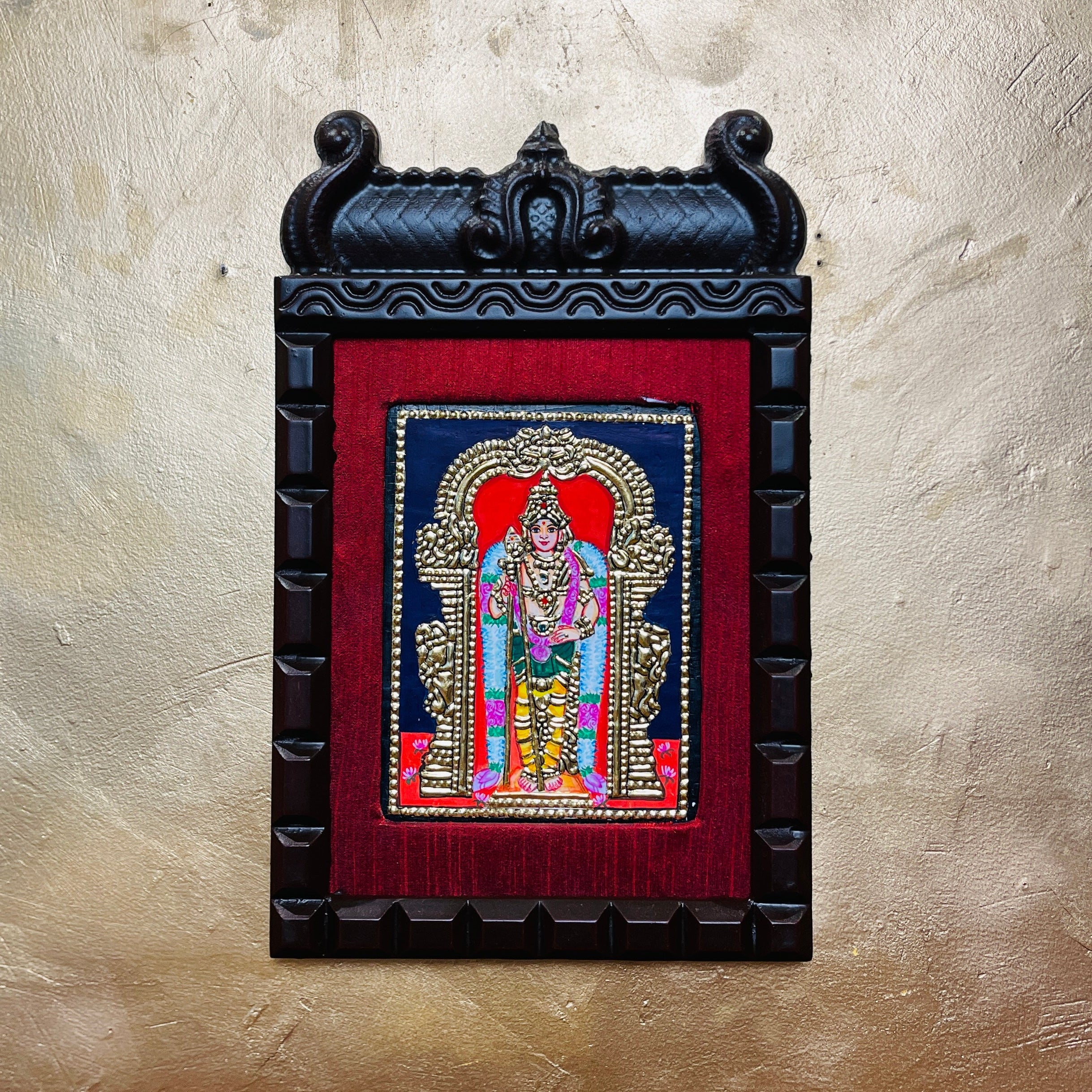 Murugan Tanjore Painting