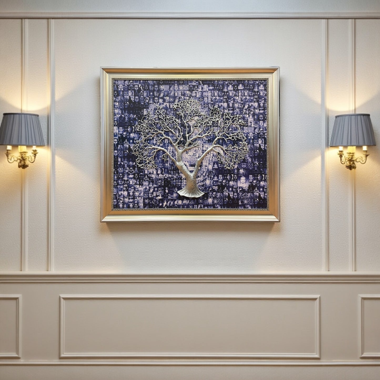 Wall Art Title : A thousand Buddha's