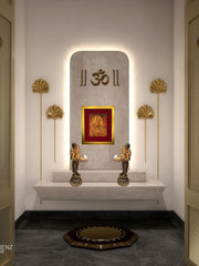 "Divine Majesty: Ma Durga Photo on Tiger, Embellished in Gold Leaf, Enshrined in Opulent Wine Red Silk Mount and Gilded Frame