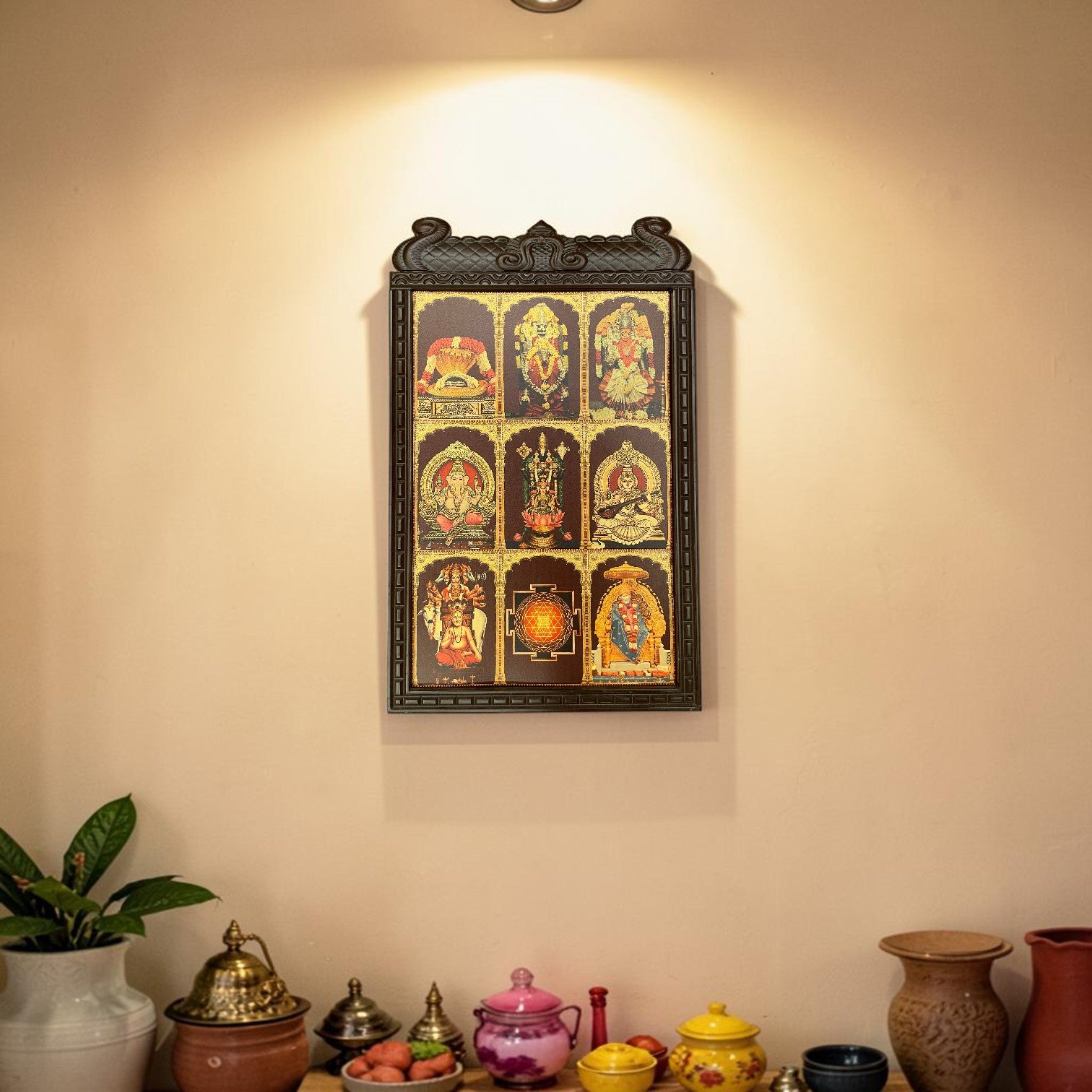9 Gods Divine Temple Frame