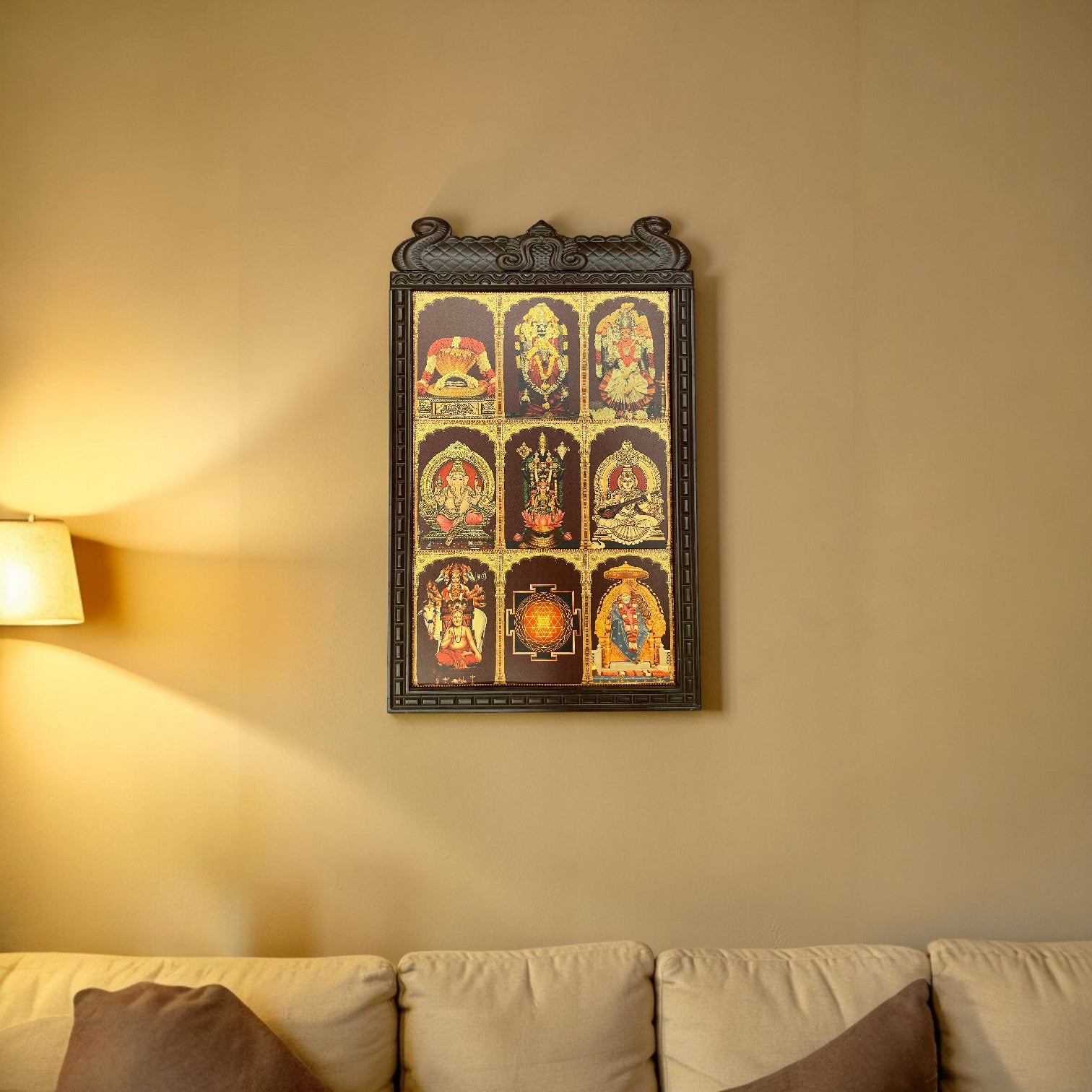 9 Gods Divine Temple Frame