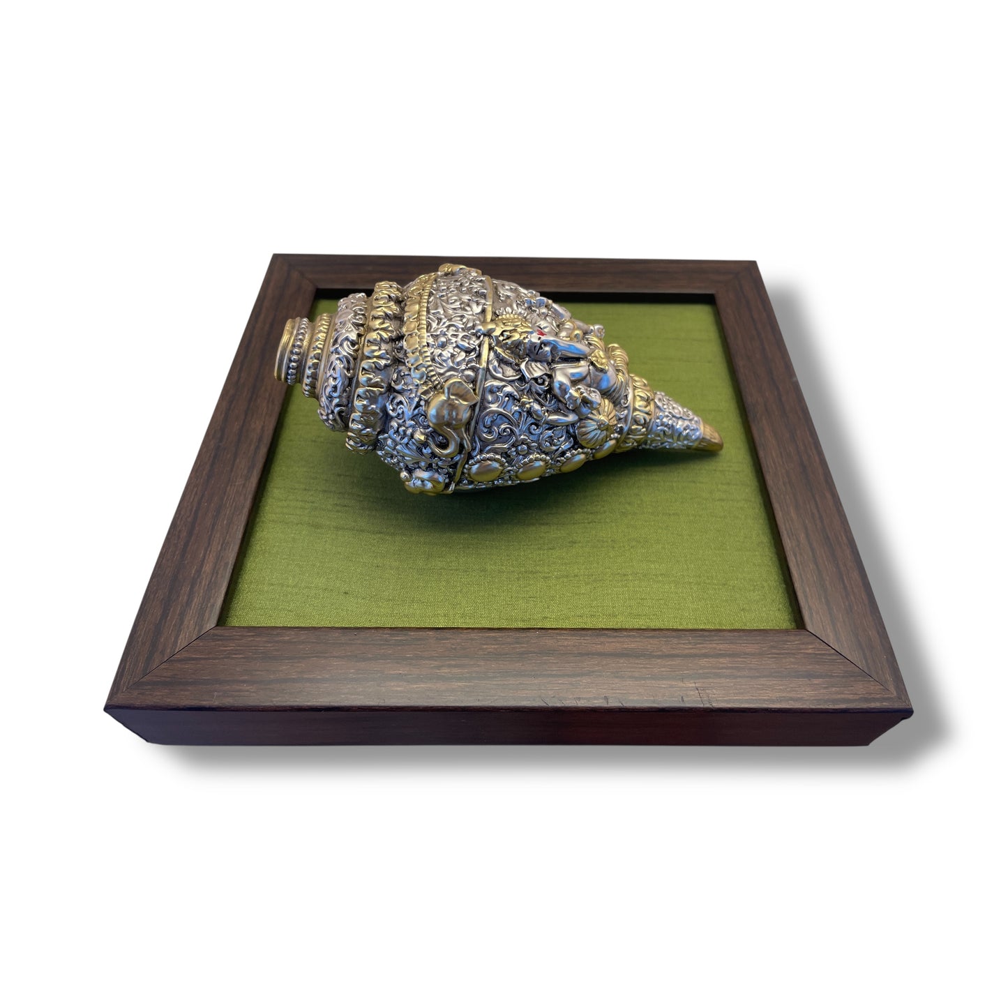 Ganesha Shank Sterling Gold Plated