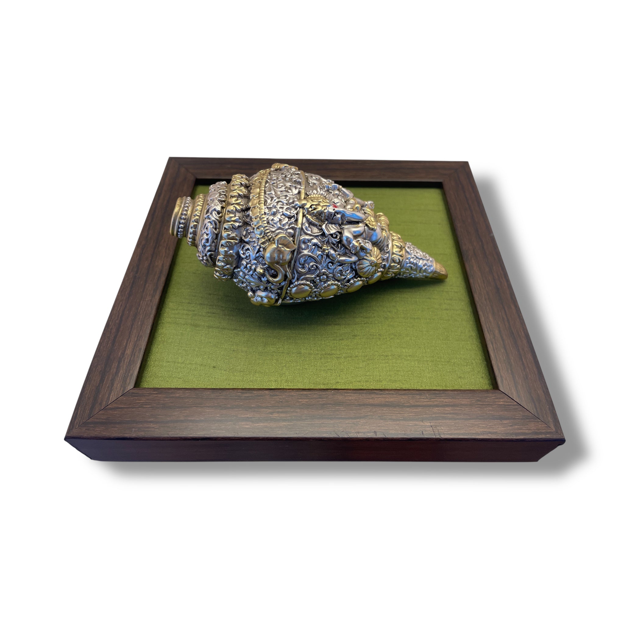 Ganesha Shank Sterling Gold Plated