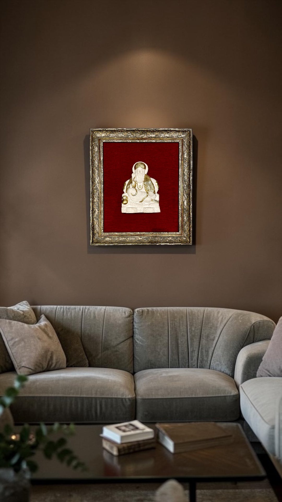 Guru Nanak Ji Premium Wall Frame Art | Luxury Spiritual Home Decor | Handcrafted Divine Resin Artwork