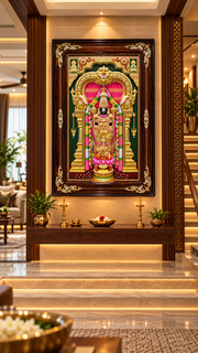 TIRUPATI BALAJI – 4D TANJORE MASTERPIECE