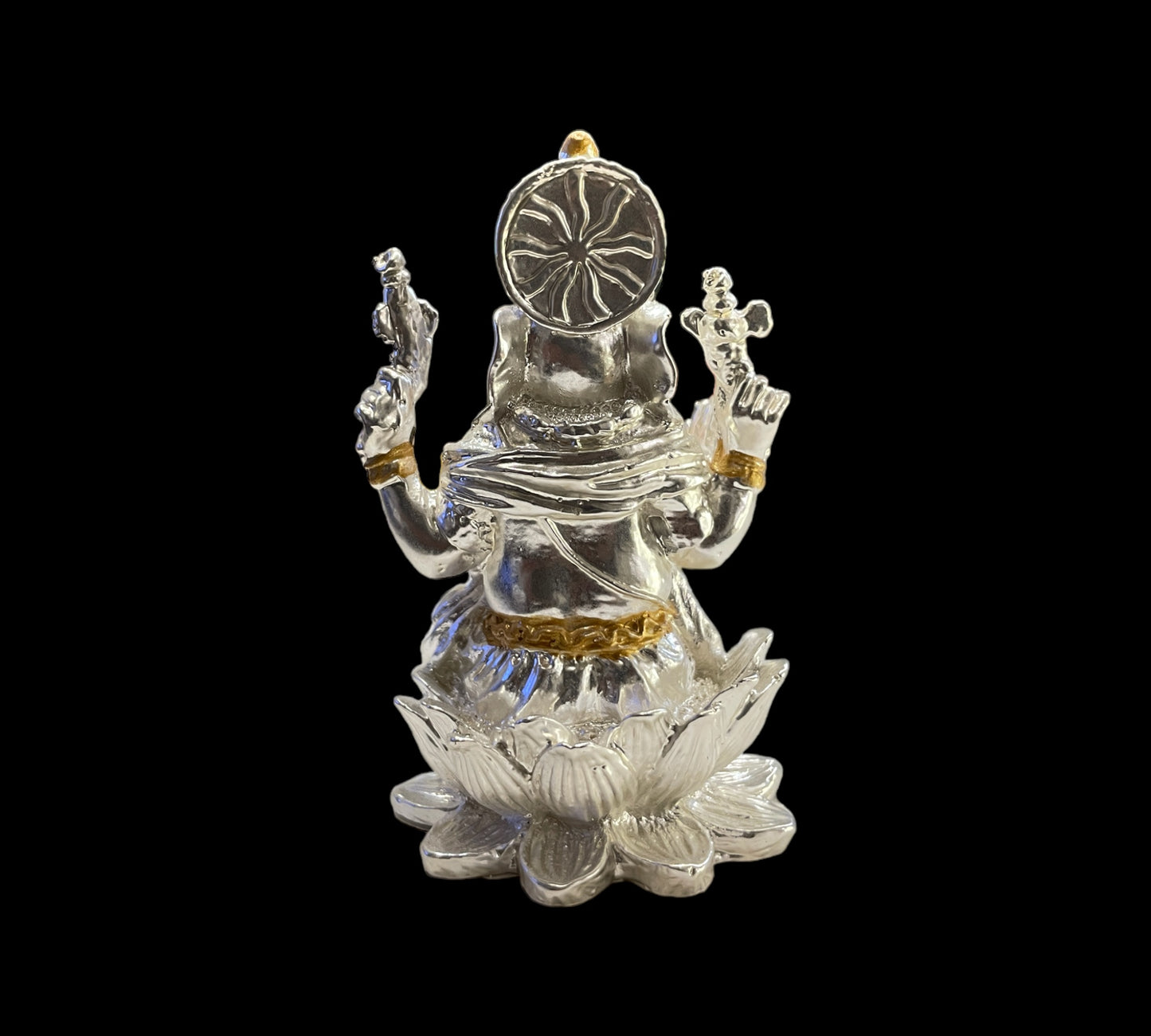 Silver Lord Ganesha Idol