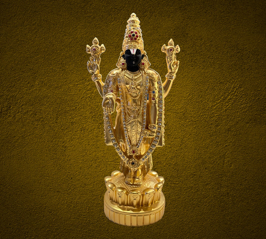 Gold Plated Deity Tirupati