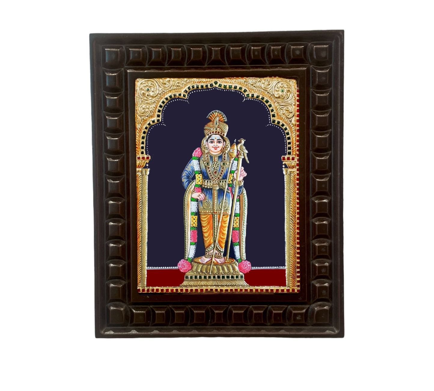 Alagar Gold Leafed Art With Wooden Frames