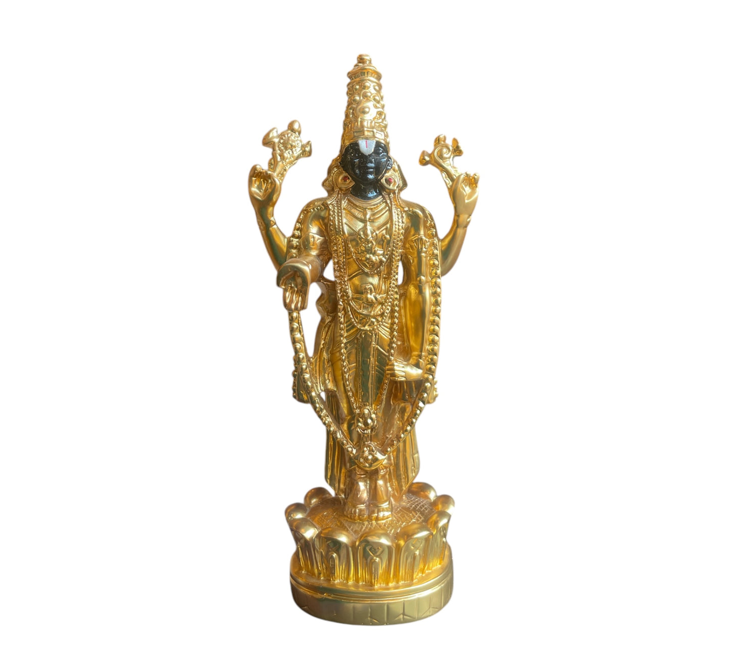 Gold Plated Deity Tirupati