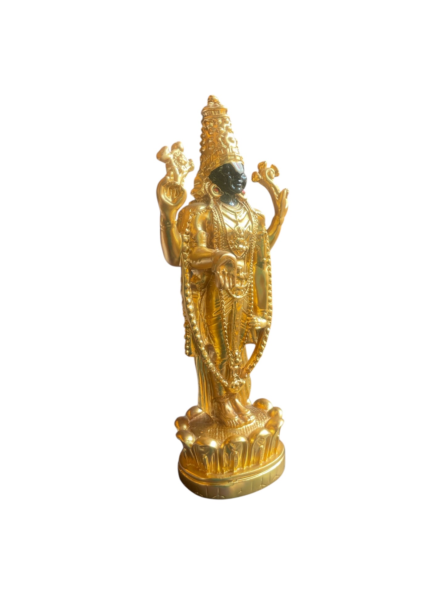 Gold Plated Deity Tirupati