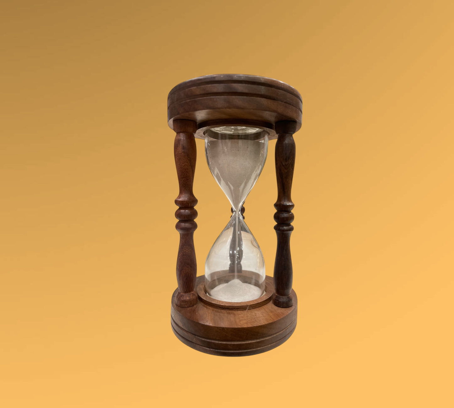 Wooden Sand Timer with 5 min time frame