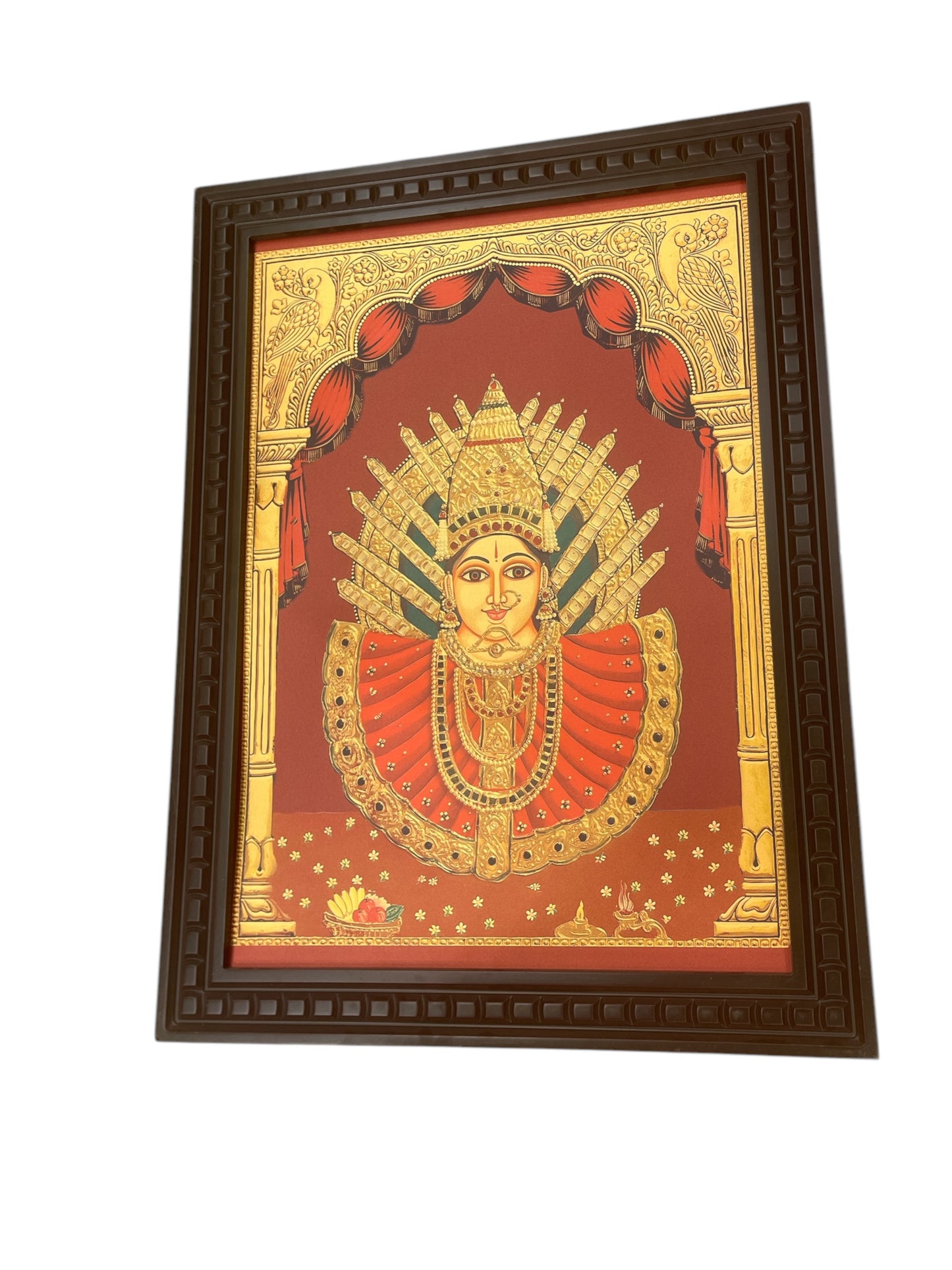 Yellamma Gold foiled 2 X 3 Feet wooden Frame