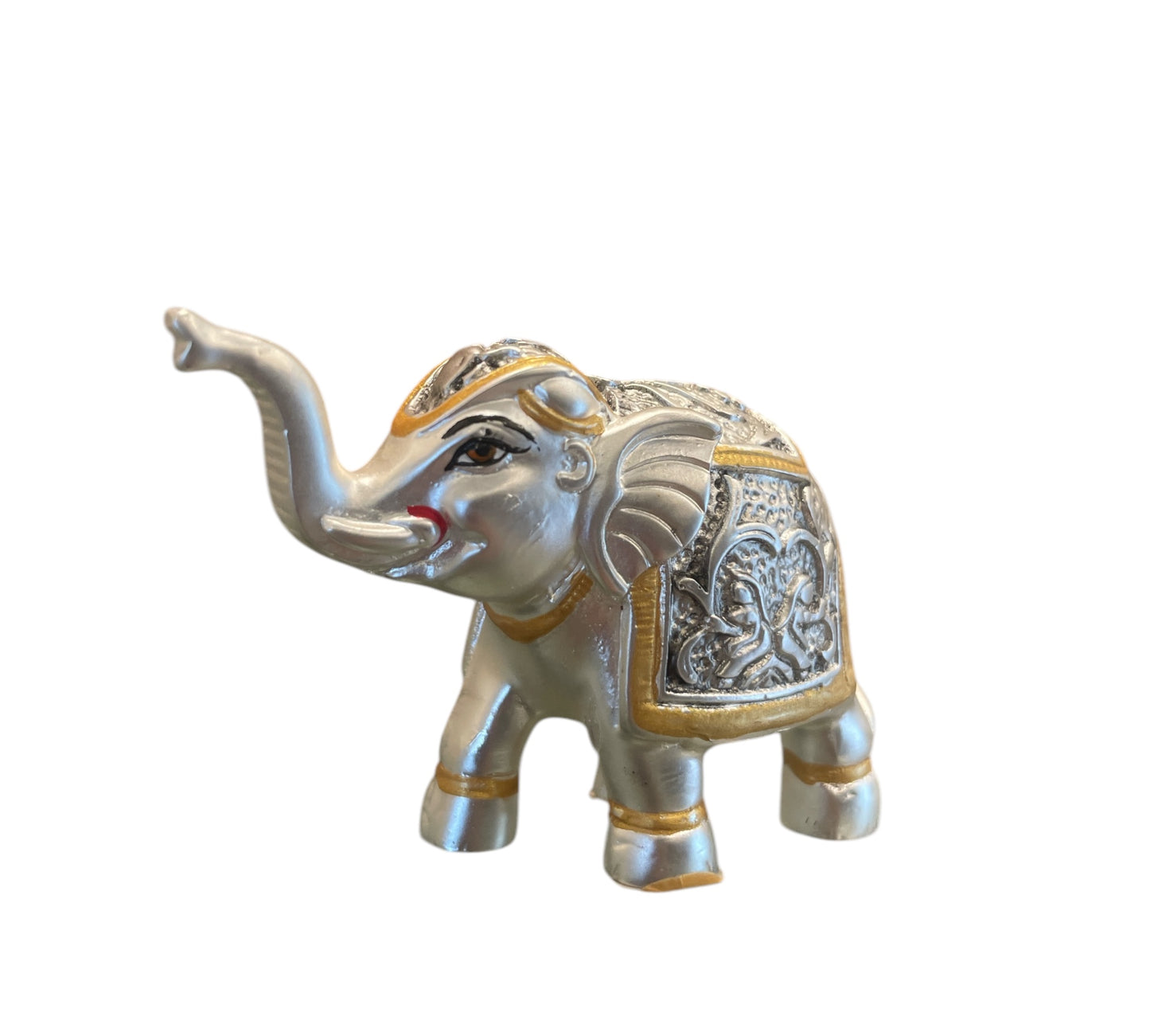 Elephant small sterling silver with Velvet Box