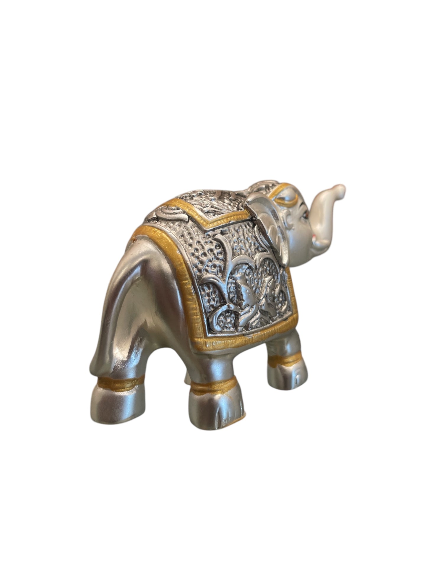 Elephant small sterling silver with Velvet Box