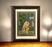 Radha Krishna Dancing -2 Pichwai