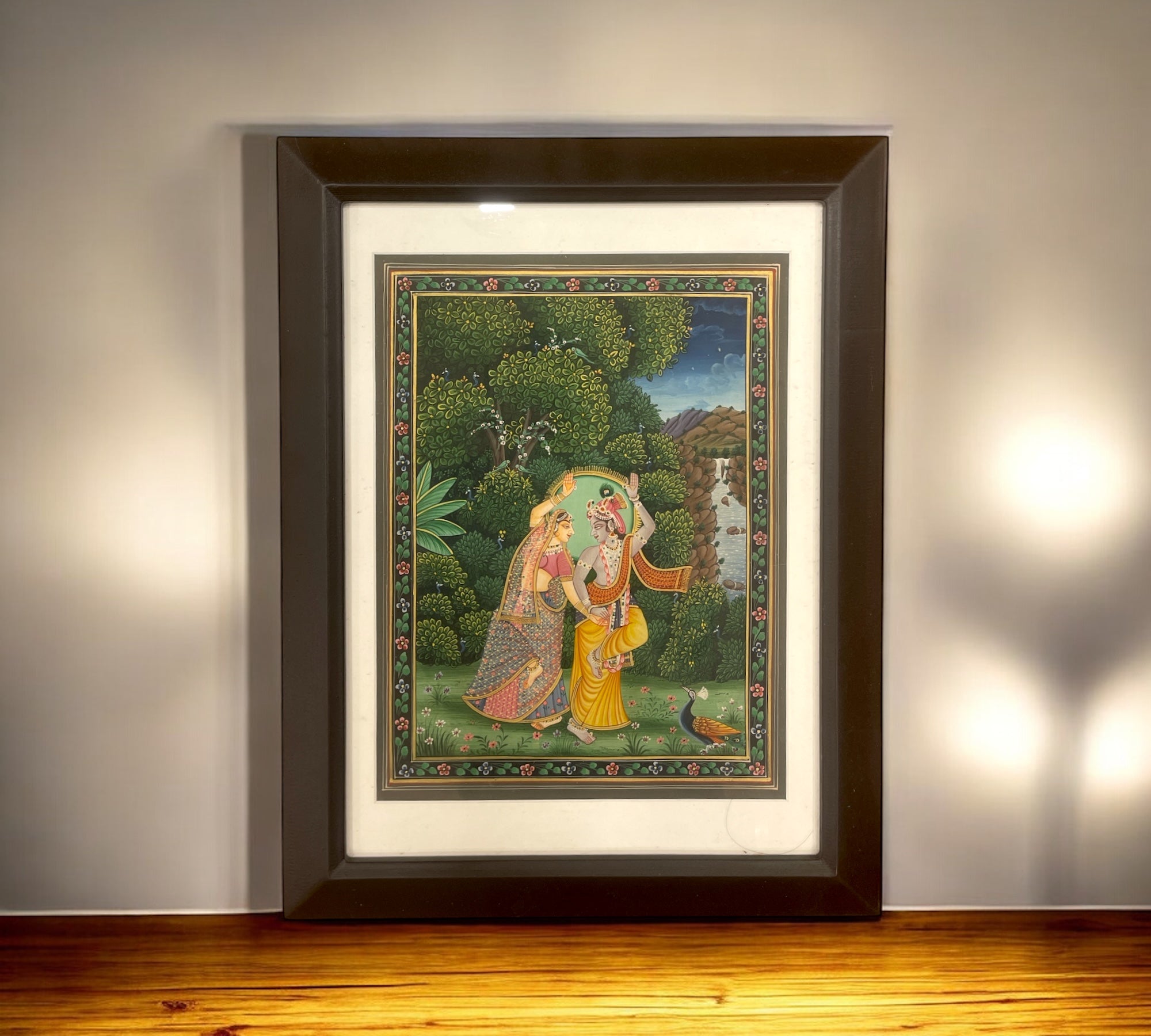 Radha Krishna Dancing -2 Pichwai