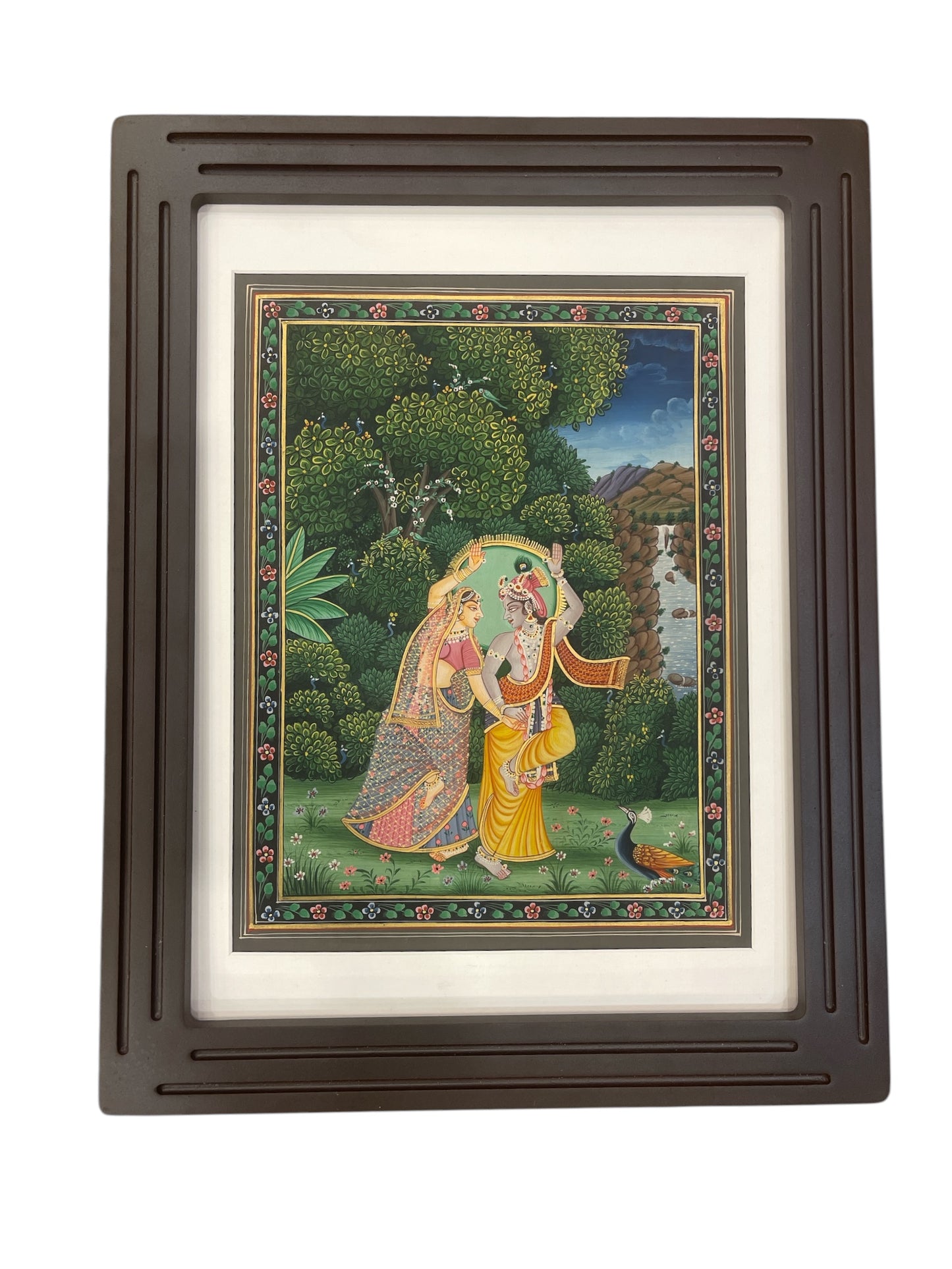 Radha Krishna Dancing -2 Pichwai