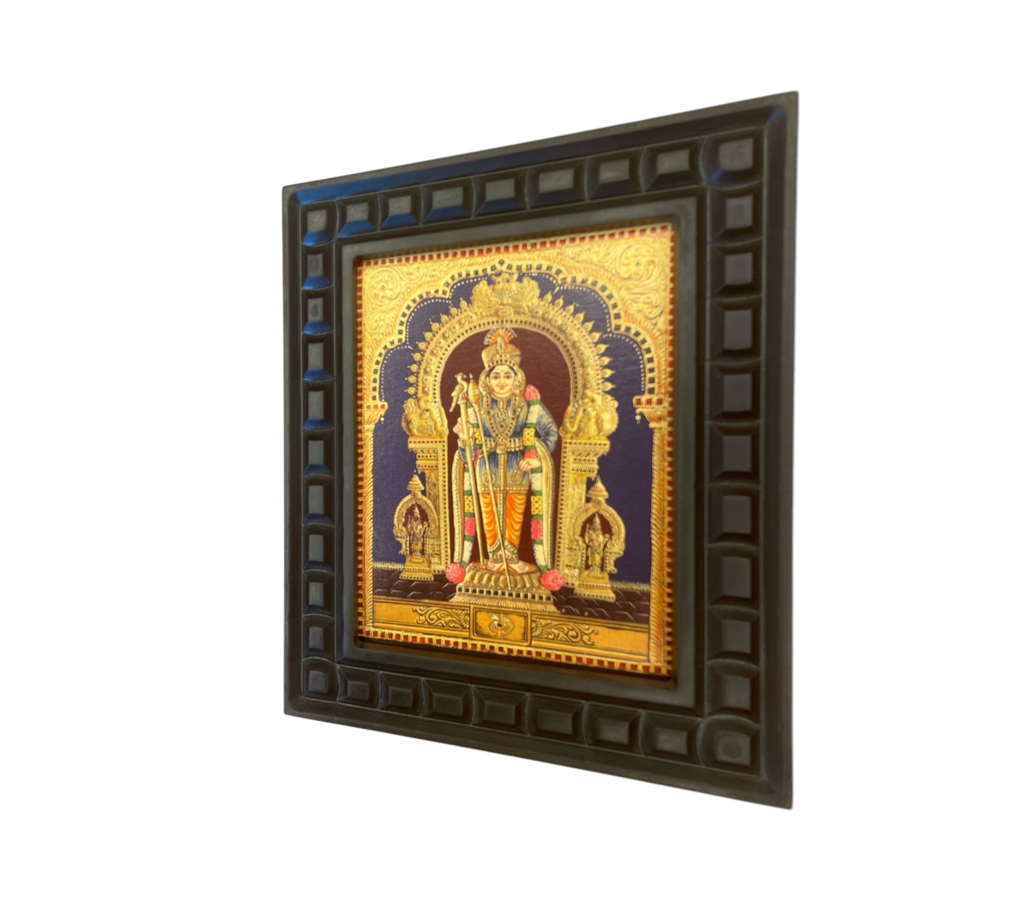 Alagar Gold Leafed Art With Wooden Frames