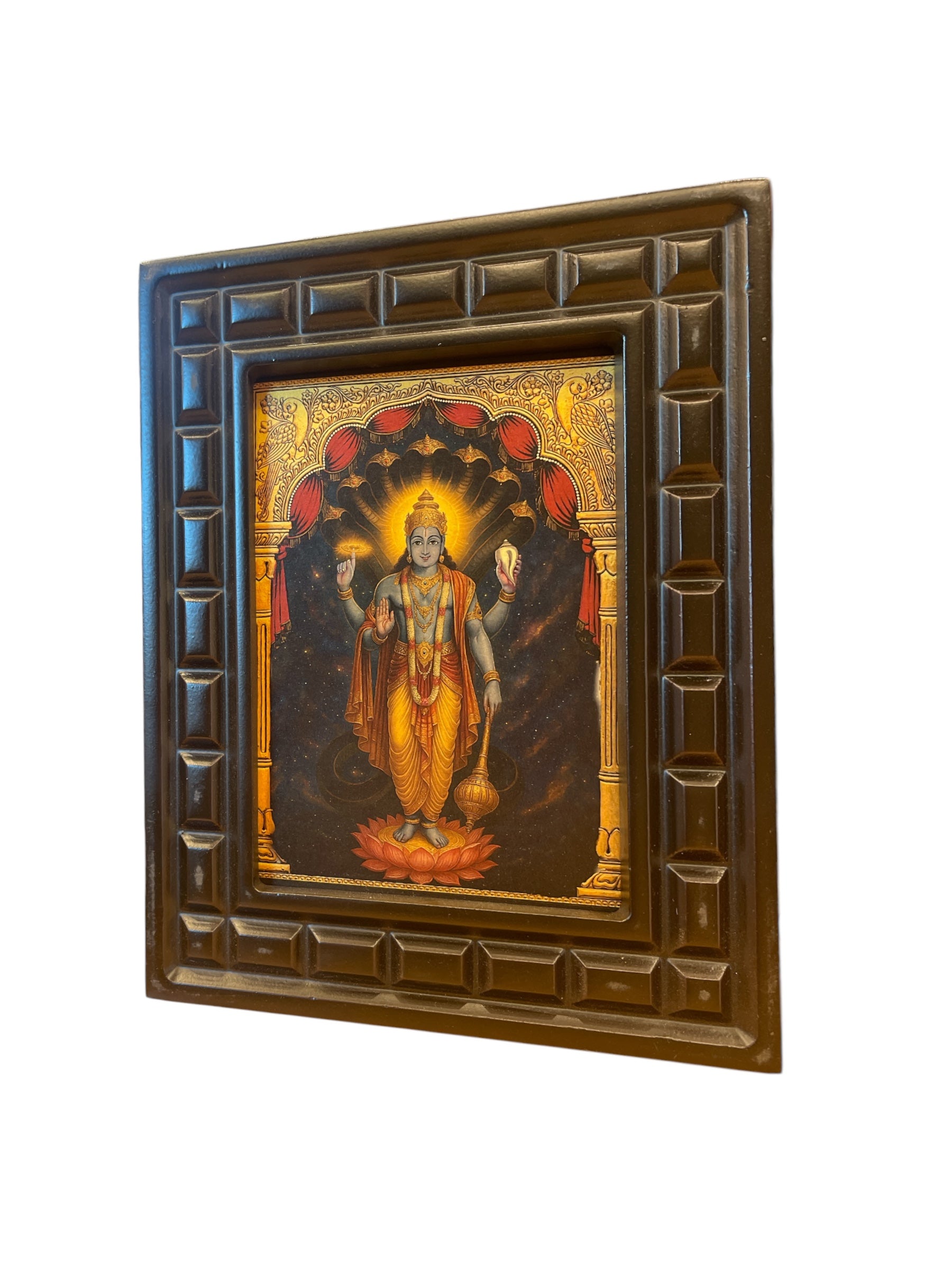Vishnu -2 gold foiled artwork