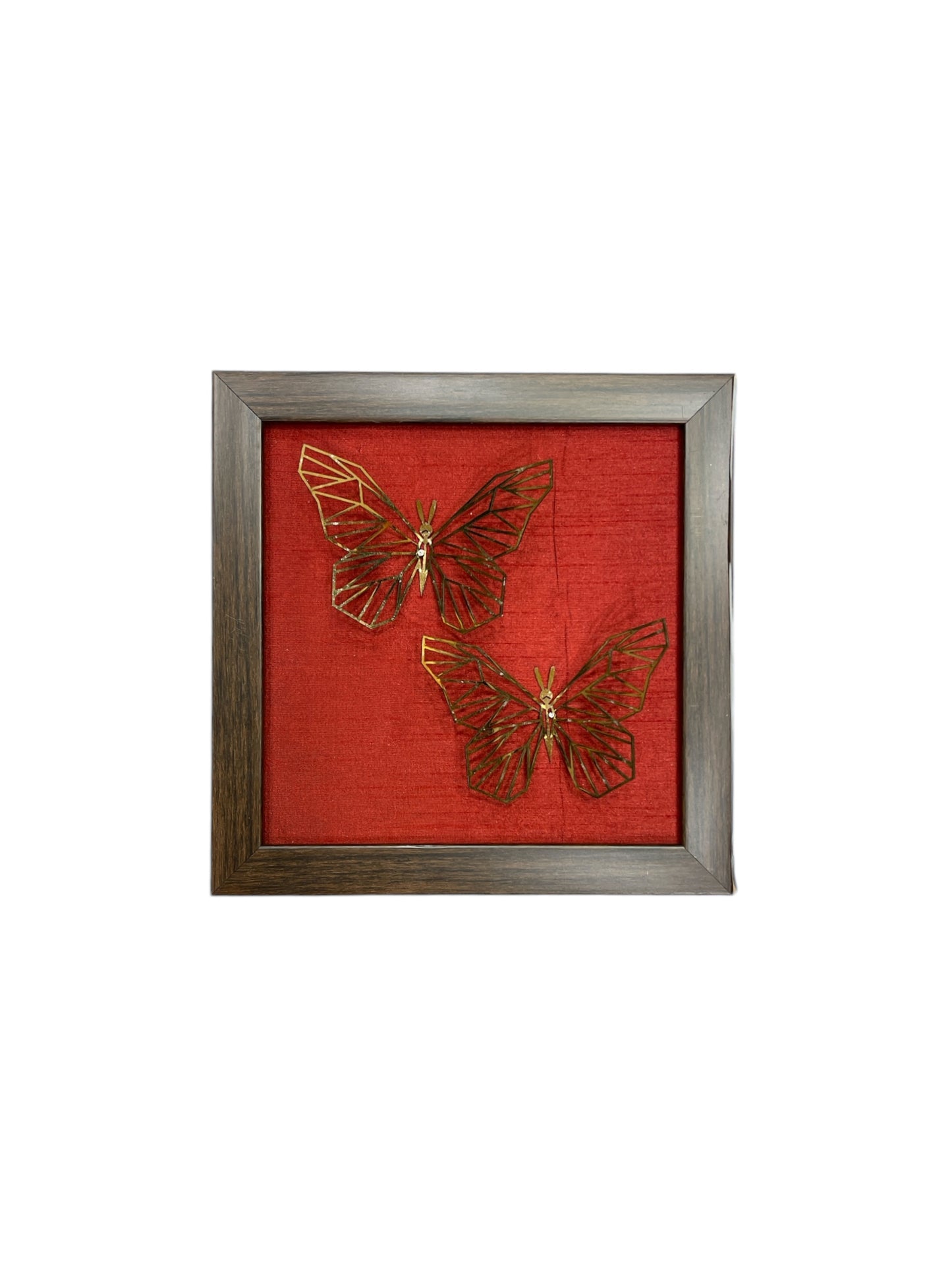 Set of 7 Butterflies with Rainbow Silk Backdrop VIBYOR