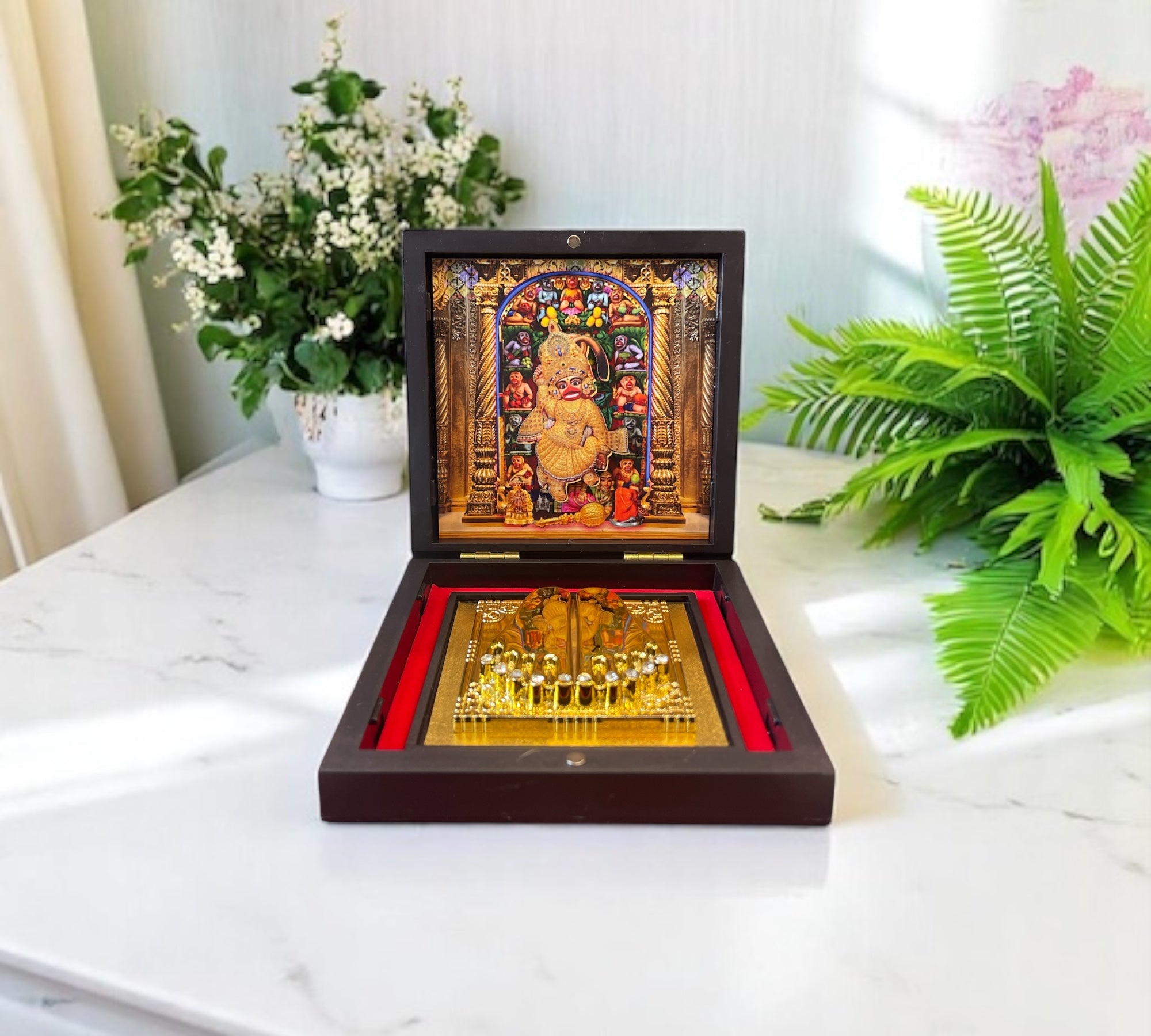 Sacred Hanuman Gift Box with Charan