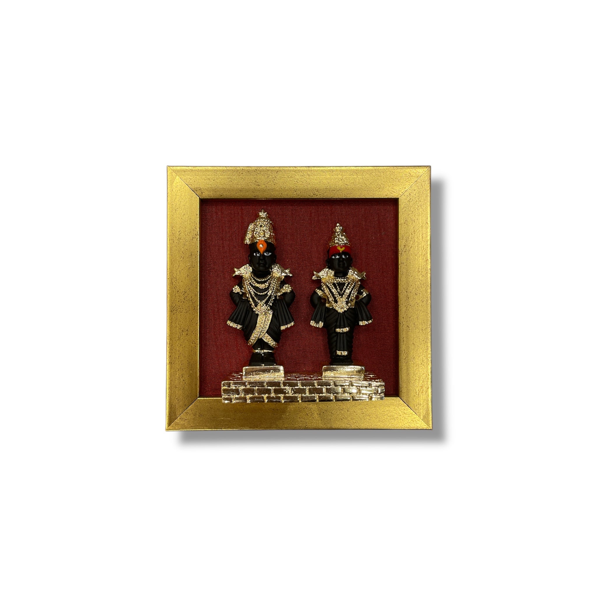 Vittalla Rukmini Desktop Curio – Framed Divine Idol for Home & Office