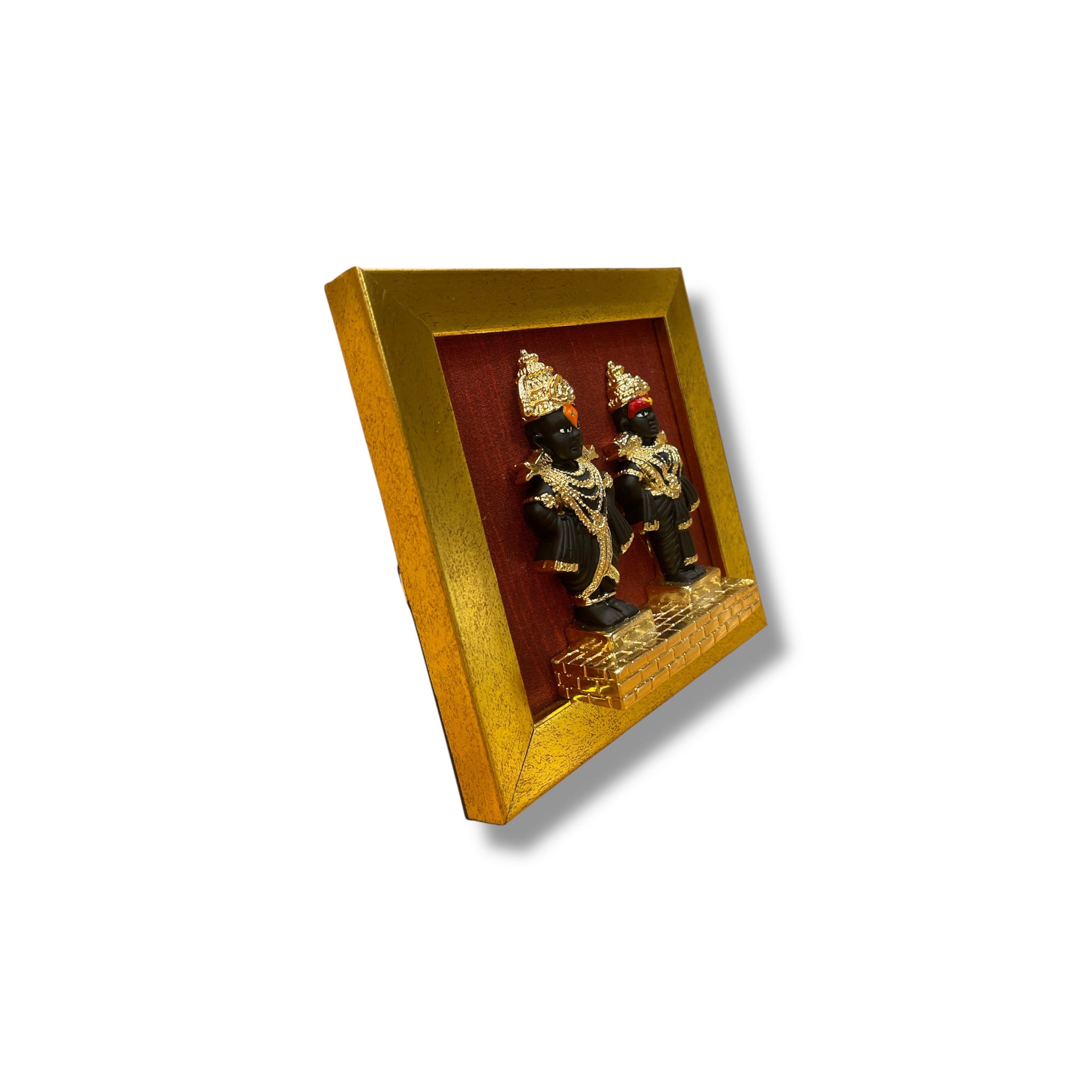 Vittalla Rukmini Desktop Curio – Framed Divine Idol for Home & Office