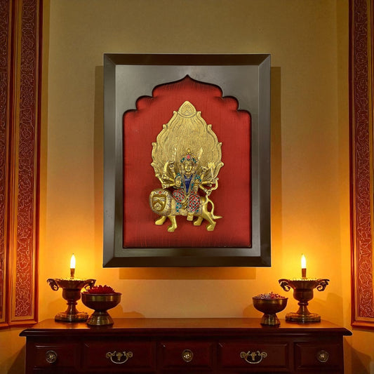 Divine Brass Devi Durga – Bring Blessings Home.
