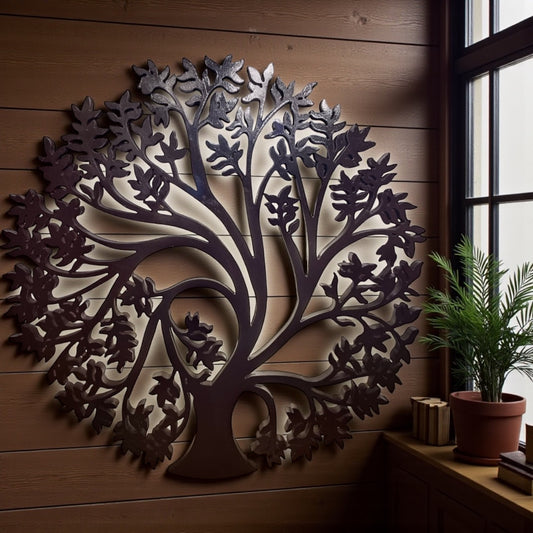 Wooden Kalpavriksha With LED Light