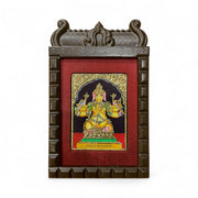 Vigna Ganapati Tanjore Painting