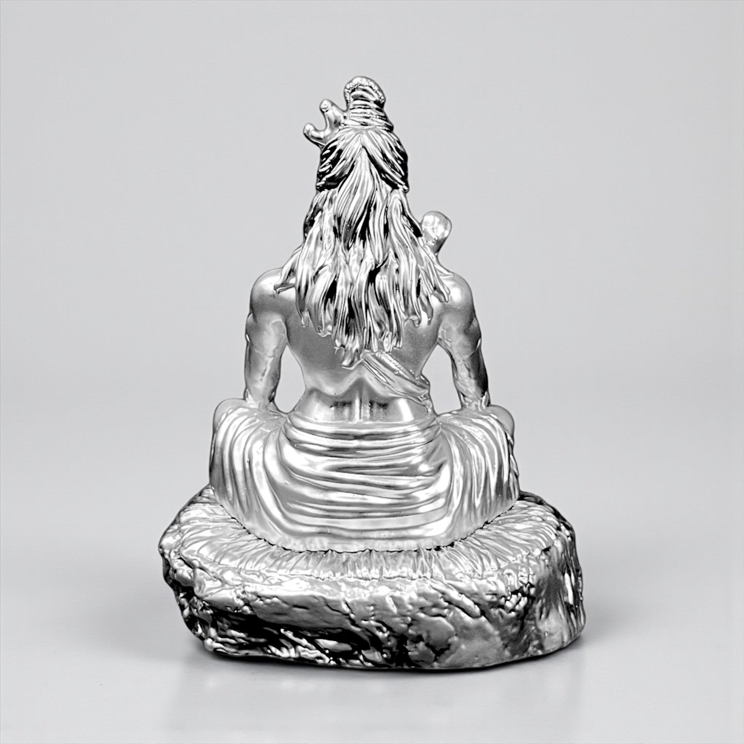 Silver Lord Shiva Idol