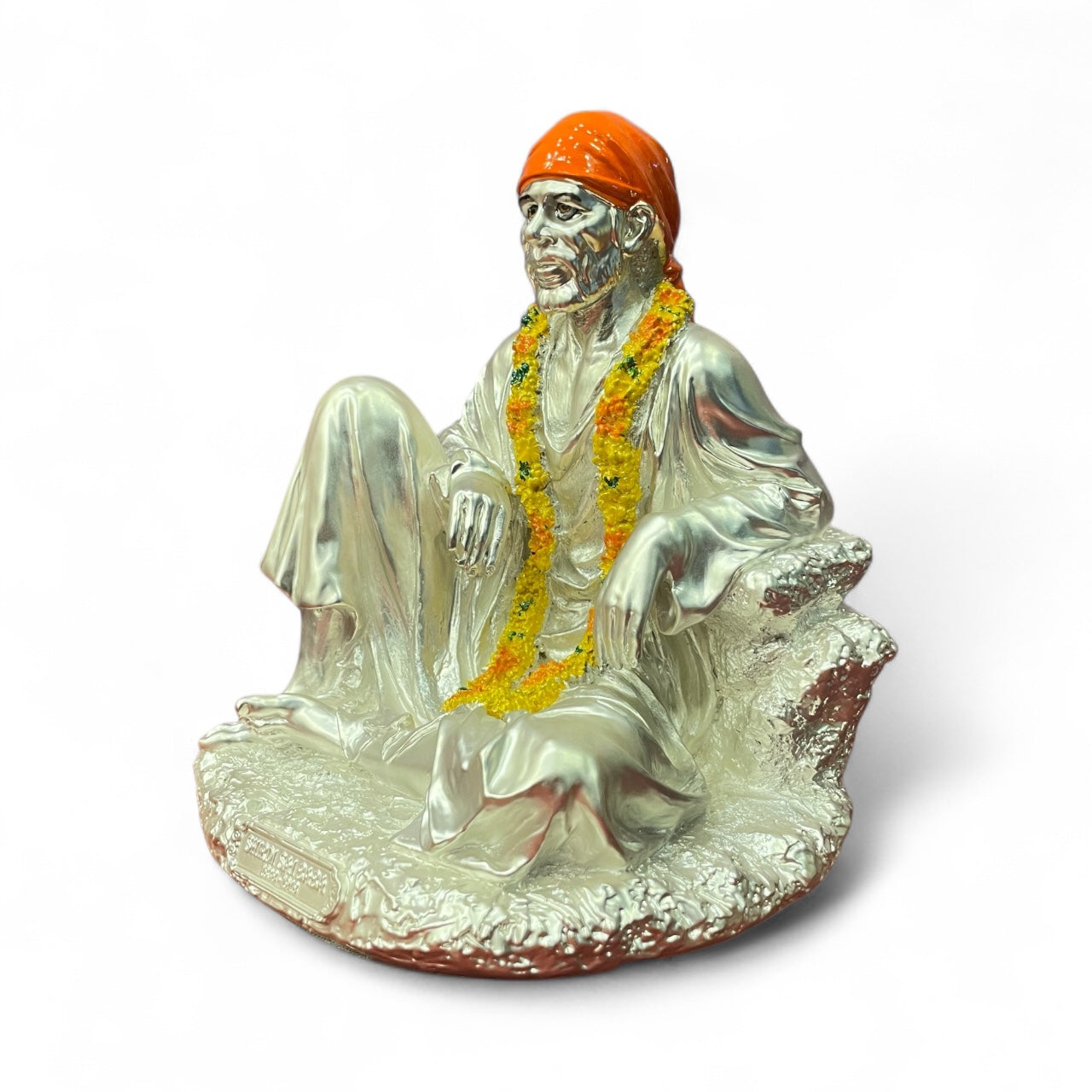 Silver Lord Sai Baba Idol