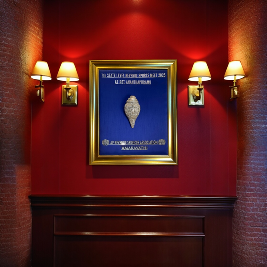 Vishnu Shankh 92.5 Sterling Silver – Bulk Customized Spiritual Souvenir by Estudio